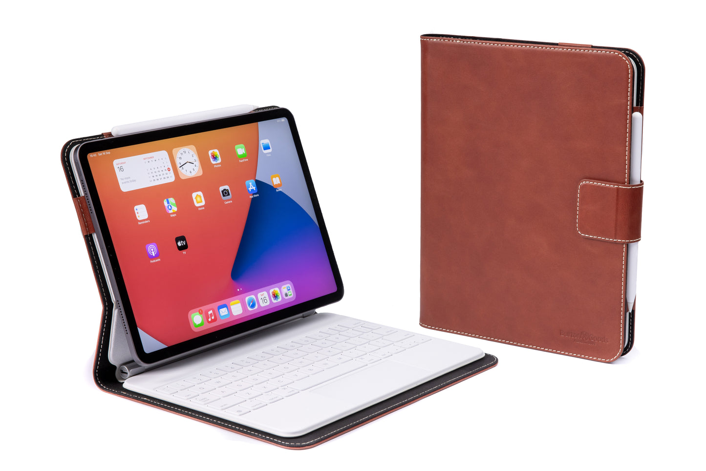 Magic Keyboard Leather Case For M3 / M2 iPad Air 11"