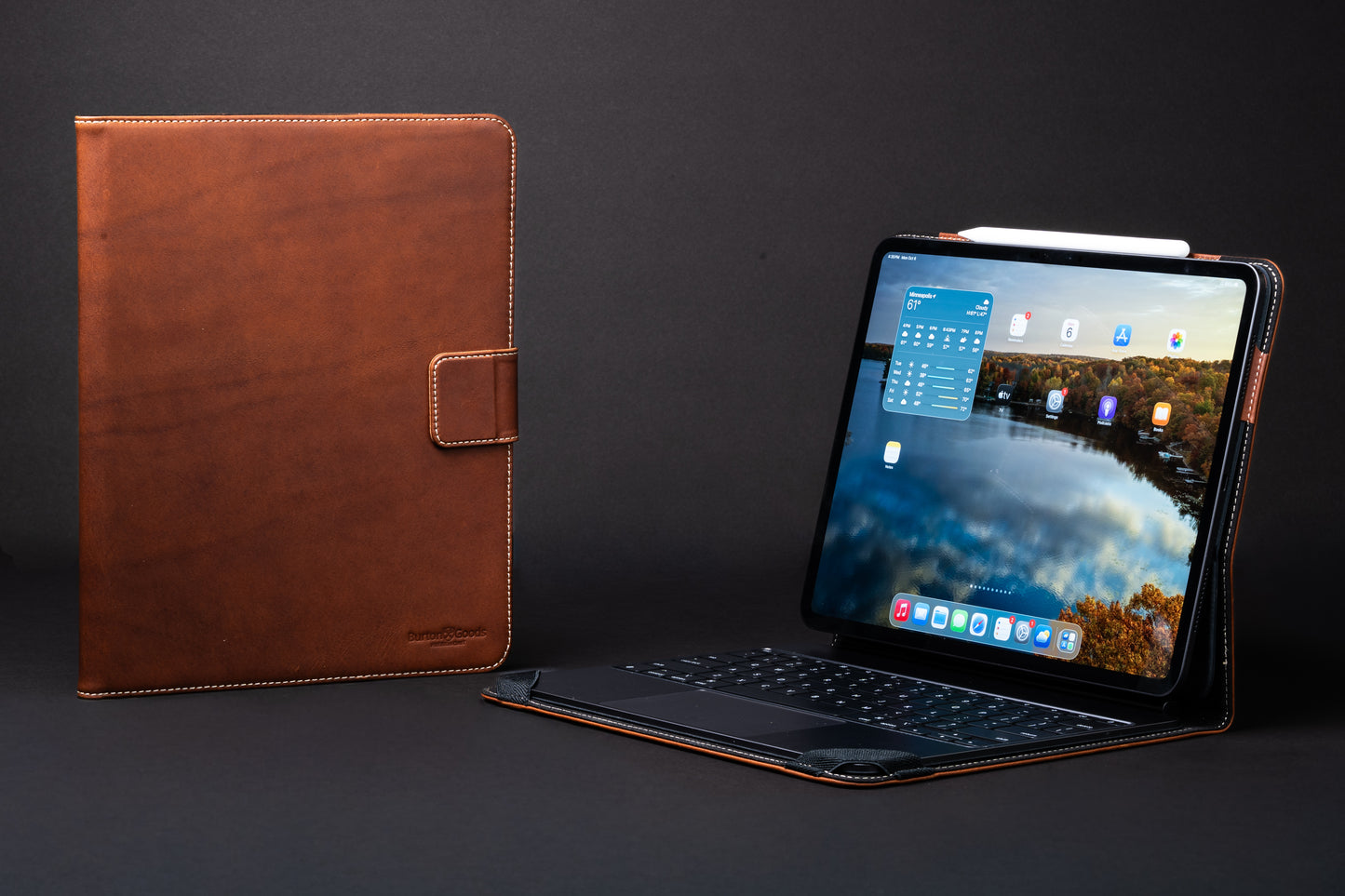 Limited Run: Magic Keyboard Leather Case M5/M4 iPad Pro 13"
