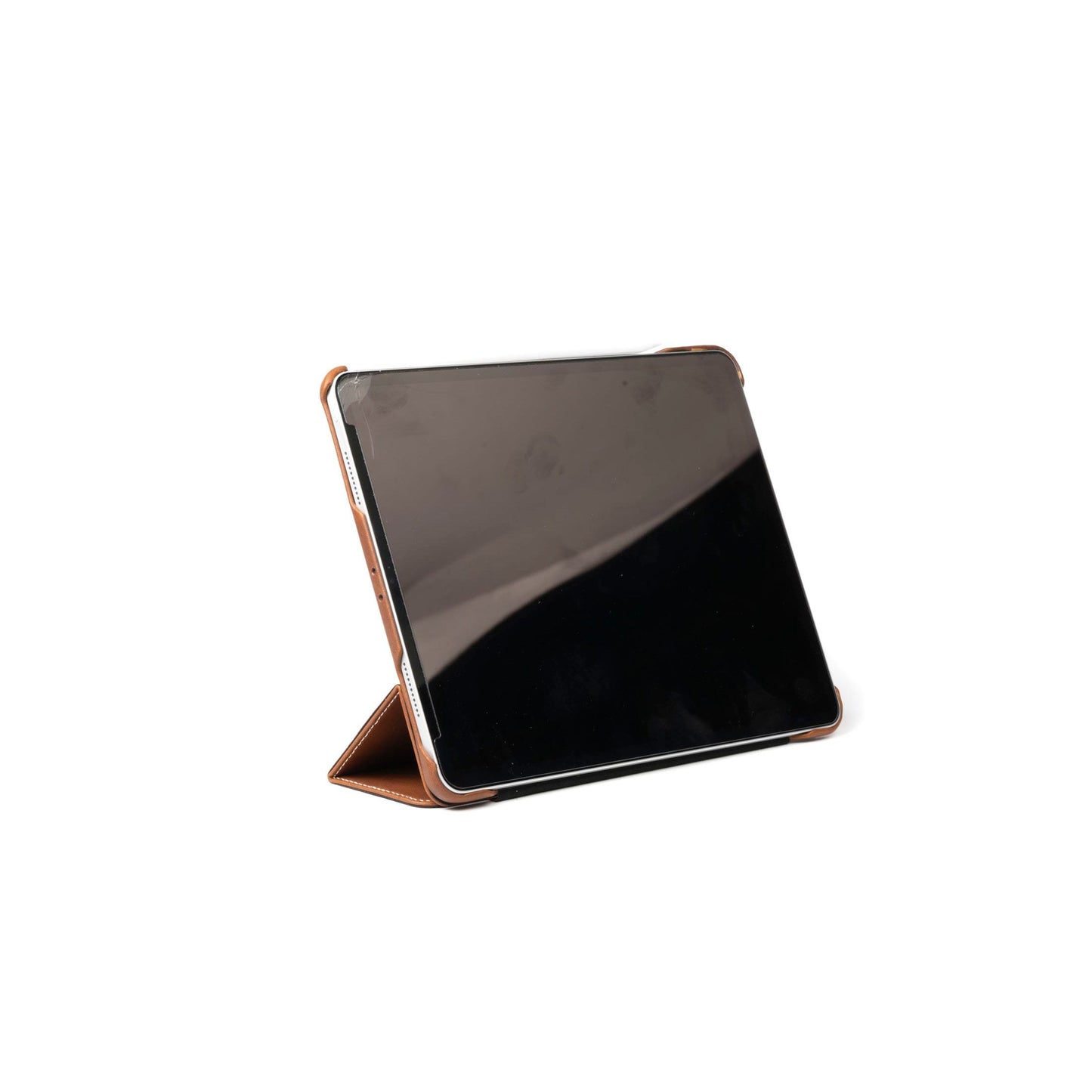 Burton Goods iPad Case Light Mahogany Classic Leather iPad Air 13 Case