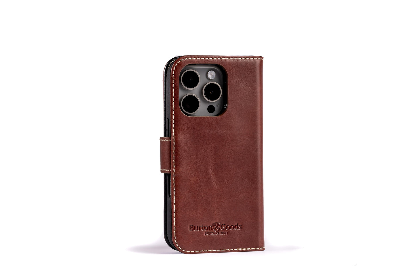 Burton Goods iPhone Case Modern Pocket Book Wallet Case For iPhone 16 Pro