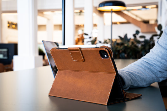 Burton Goods LLC iPad Case Limited Edition: Magnetic Leather Case M5 / M4 iPad Pro 11"