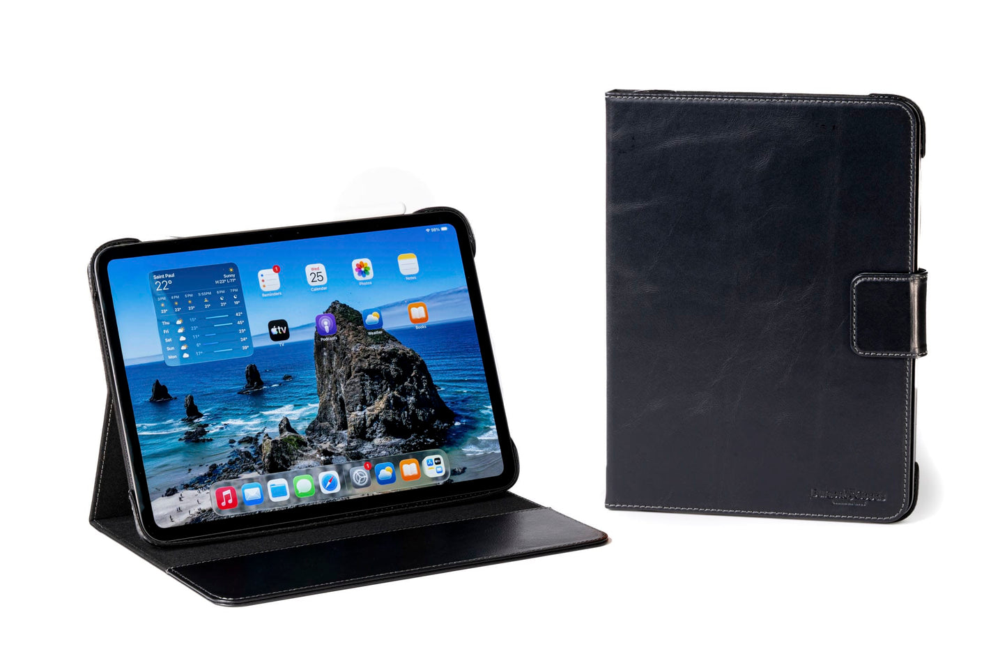 Burton Goods LLC iPad Case Limited Edition: Magnetic Leather Case M5 / M4 iPad Pro 11"