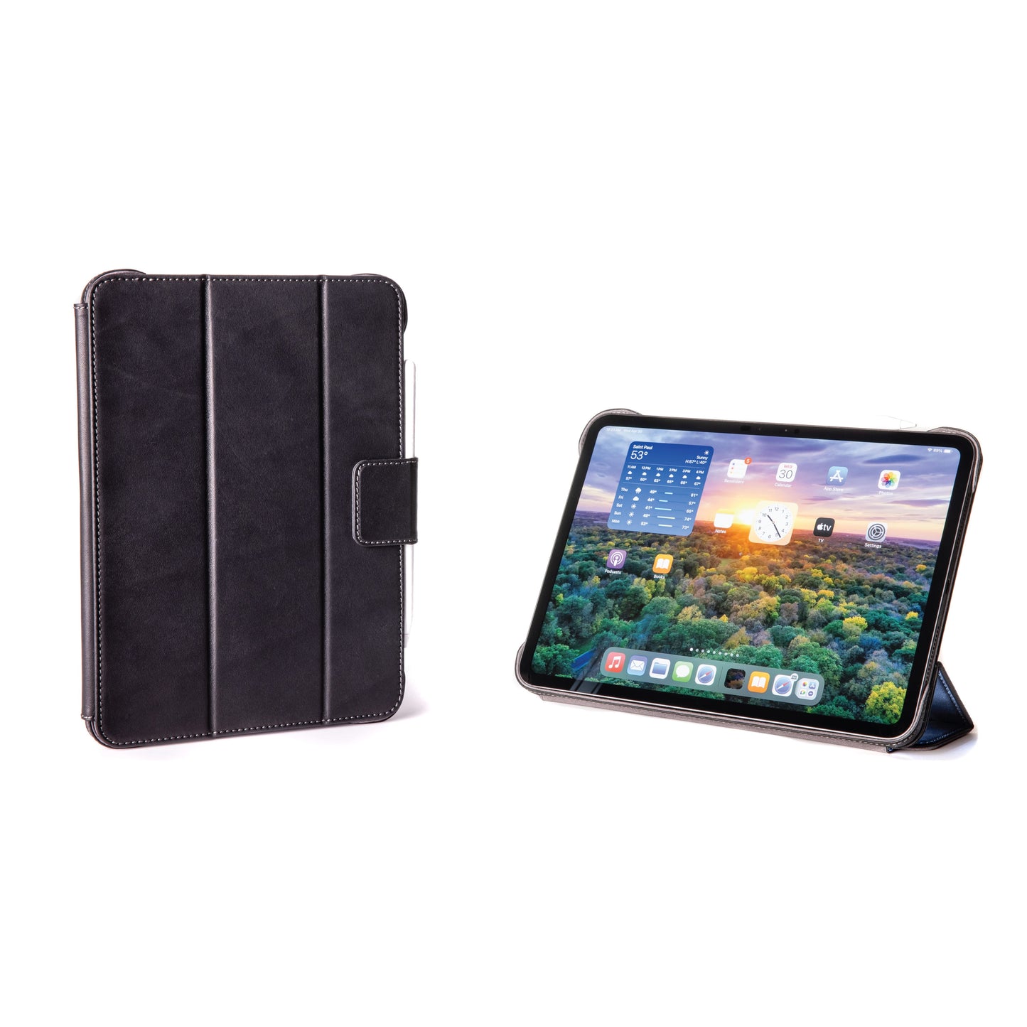 Burton Goods LLC iPad Case Galloper Black Slim Magnetic Leather Case M5 / M4 iPad Pro 11"