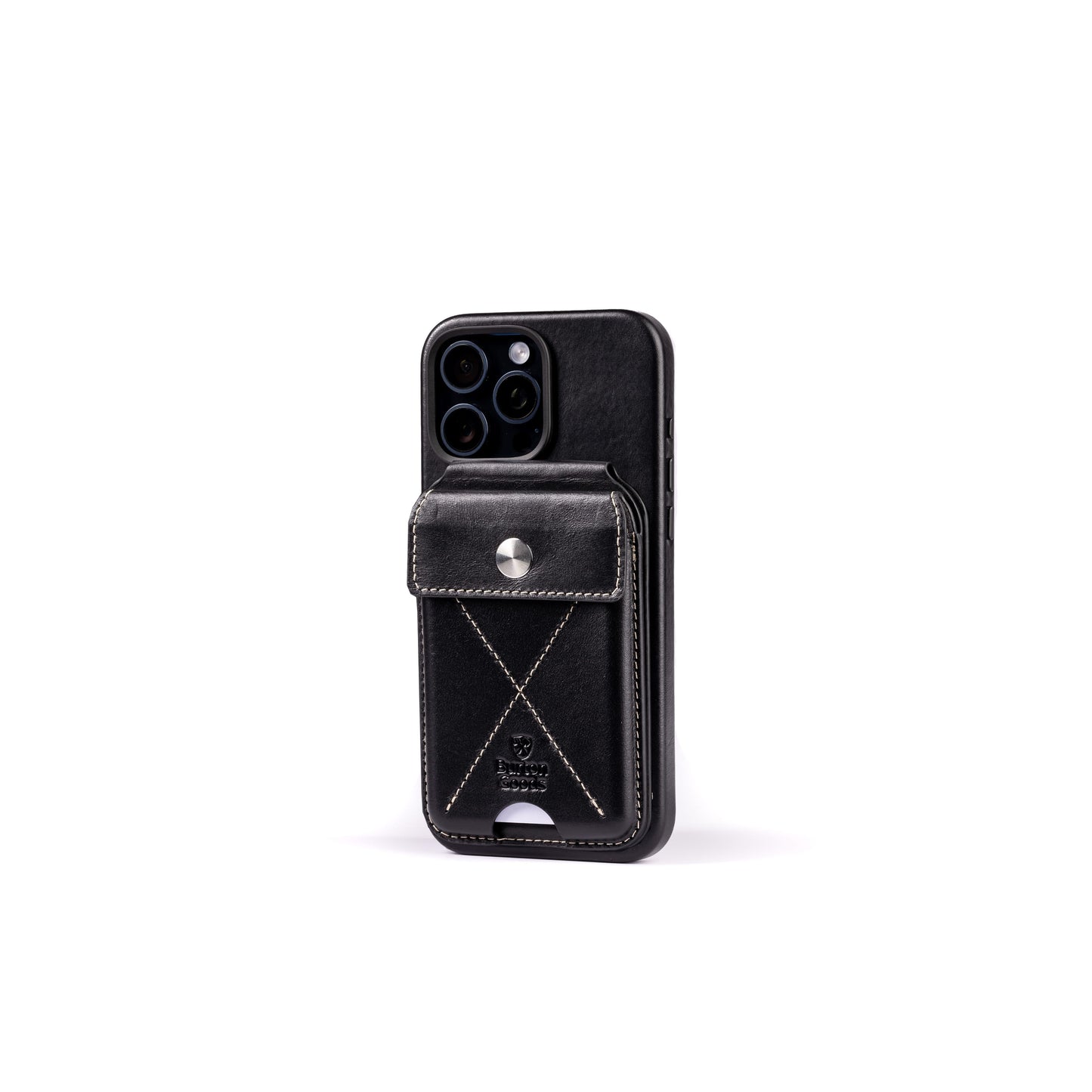 Burton Goods LLC® iPhone Case Onyx Black / Mahogany Heritage iPhone 16 Pro Bundle