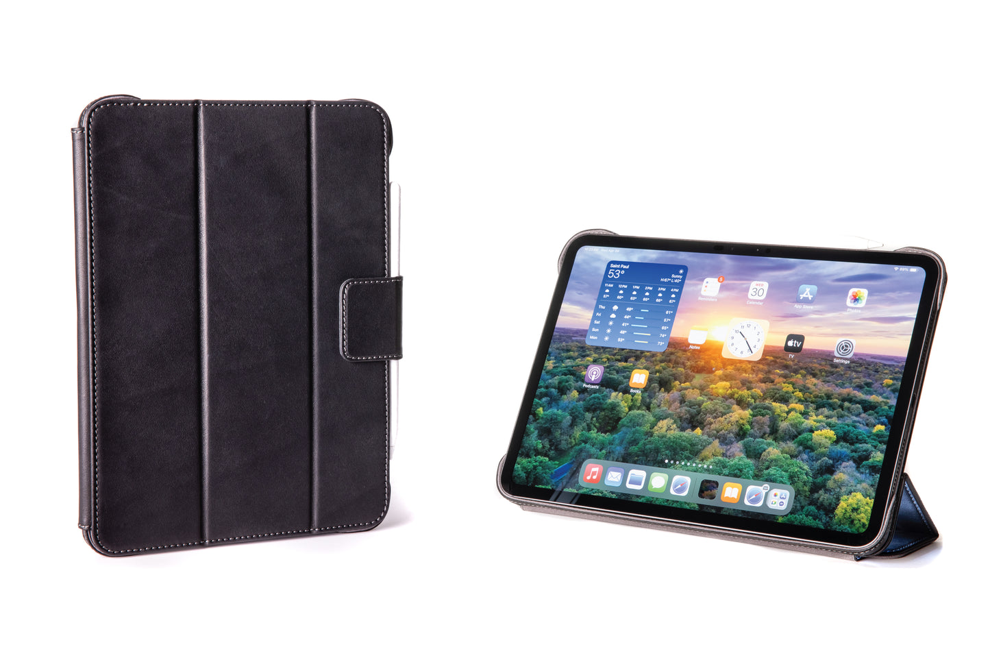 Slim Magnetic Leather Case M5 / M4 iPad Pro 11"