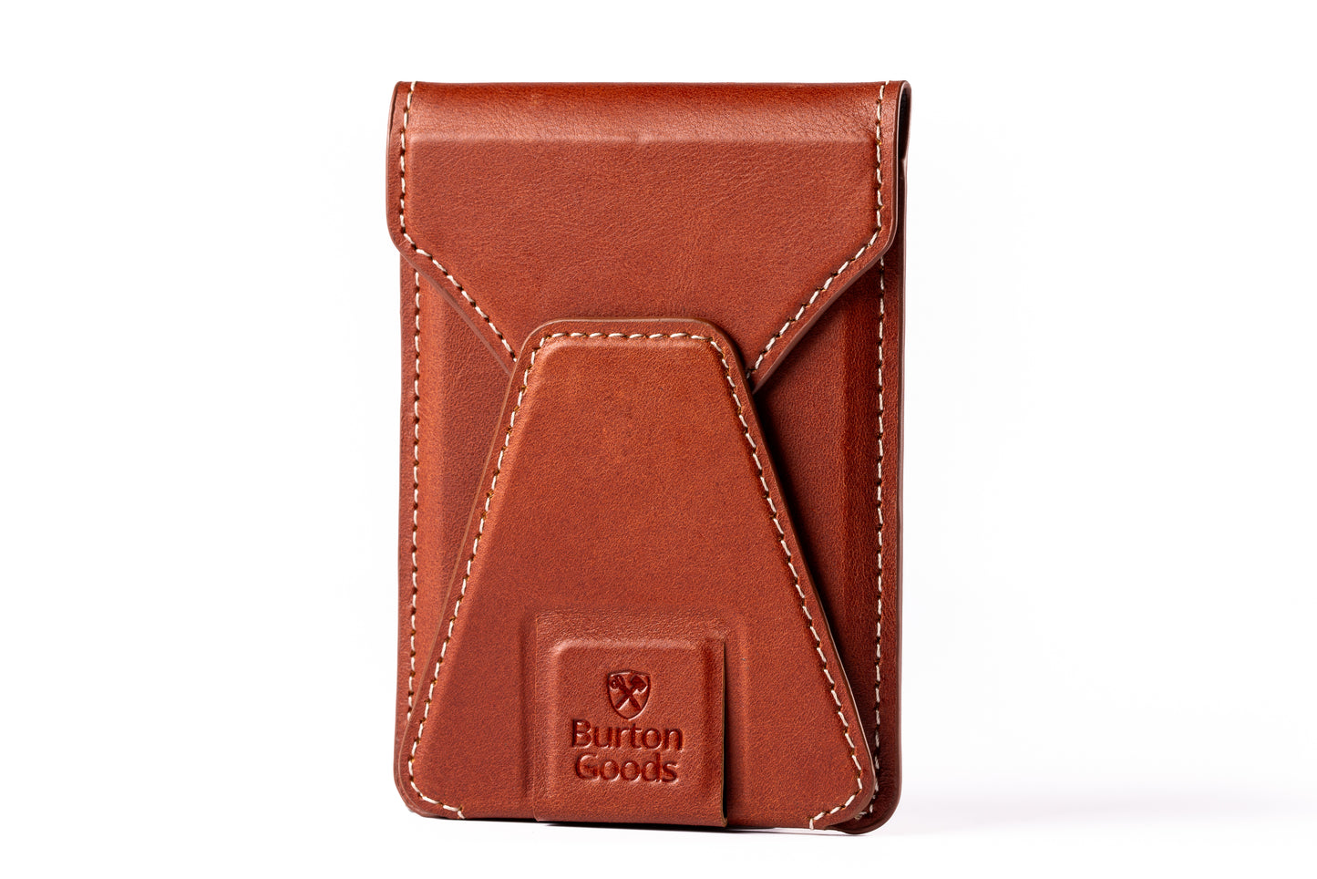 Slim Magsafe Leather Wallet Stand