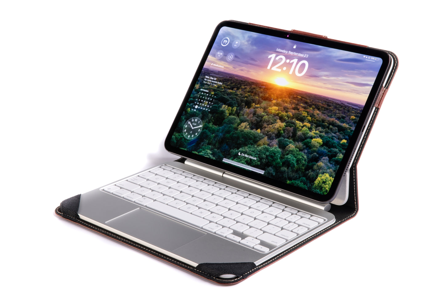 Magic Keyboard Leather Case For M3 / M2 iPad Air 11"