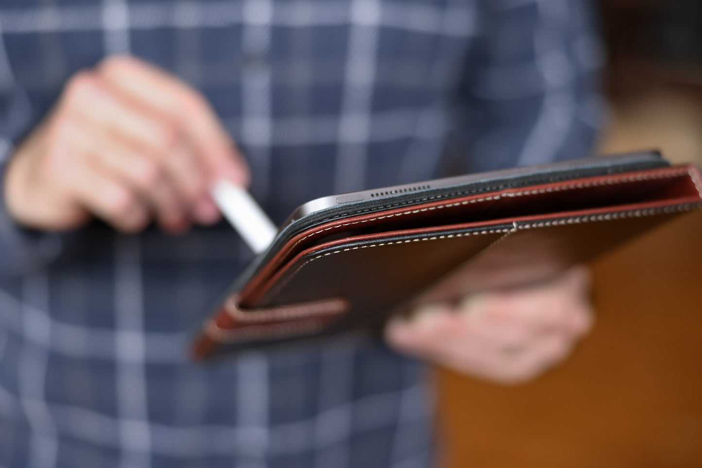 Magnetic Leather Case M5 / M4 iPad Pro 11"
