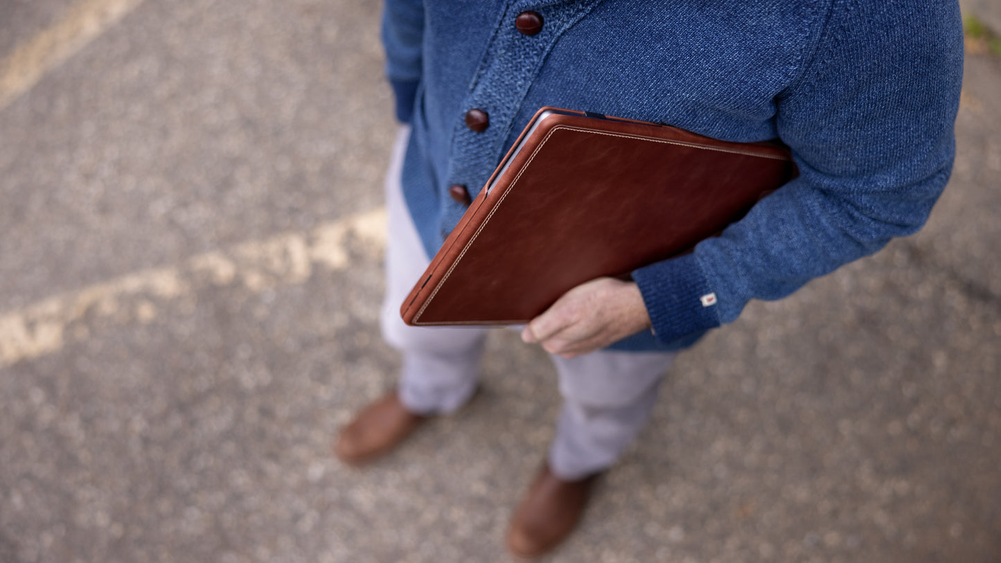 Luxury Leather Slim Case For MacBook Air 13 Inch