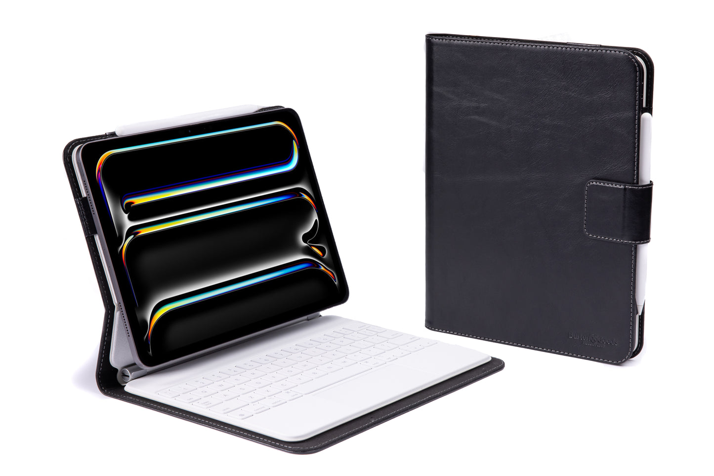 Magic Keyboard Leather Case For M5 / M4 iPad Pro 11