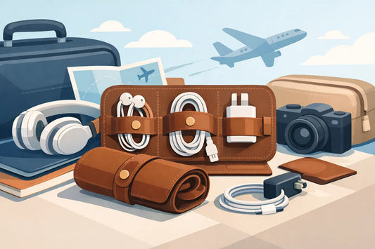 Choosing a Leather Cord Organizer for Travel