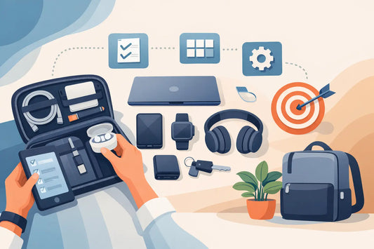 How to Organize Tech Carry With Intention