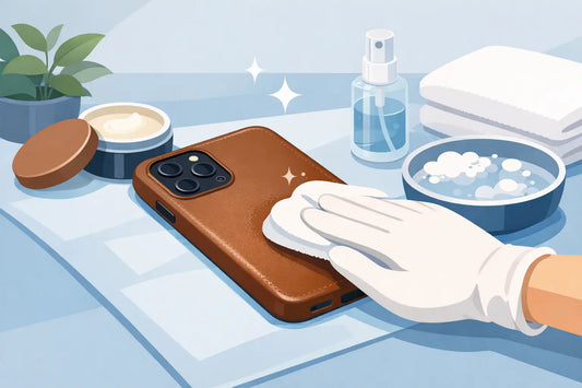 How to Clean Leather Phone Case Right