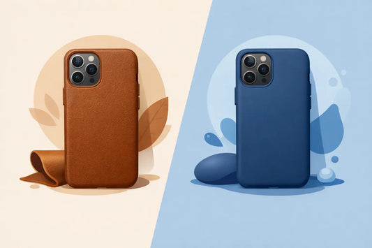 Leather iPhone Case vs Silicone: Which Fits?