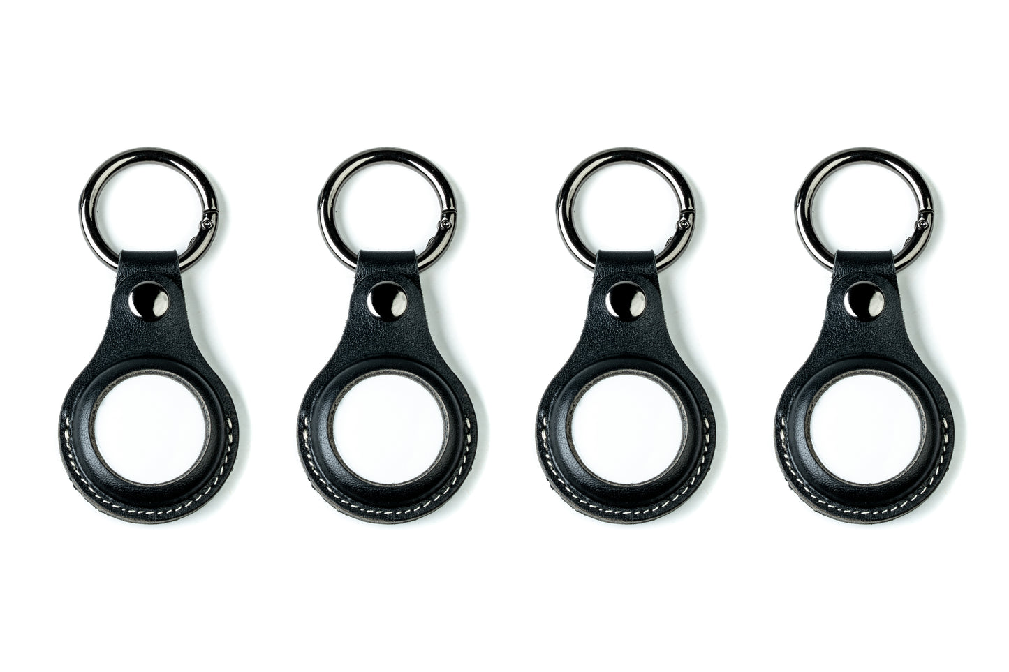 Leather Airtag Keychain