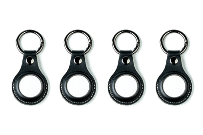 Leather Airtag Keychain