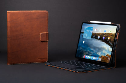 Limited Run: Magic Keyboard Leather Case M5/M4 iPad Pro 13"