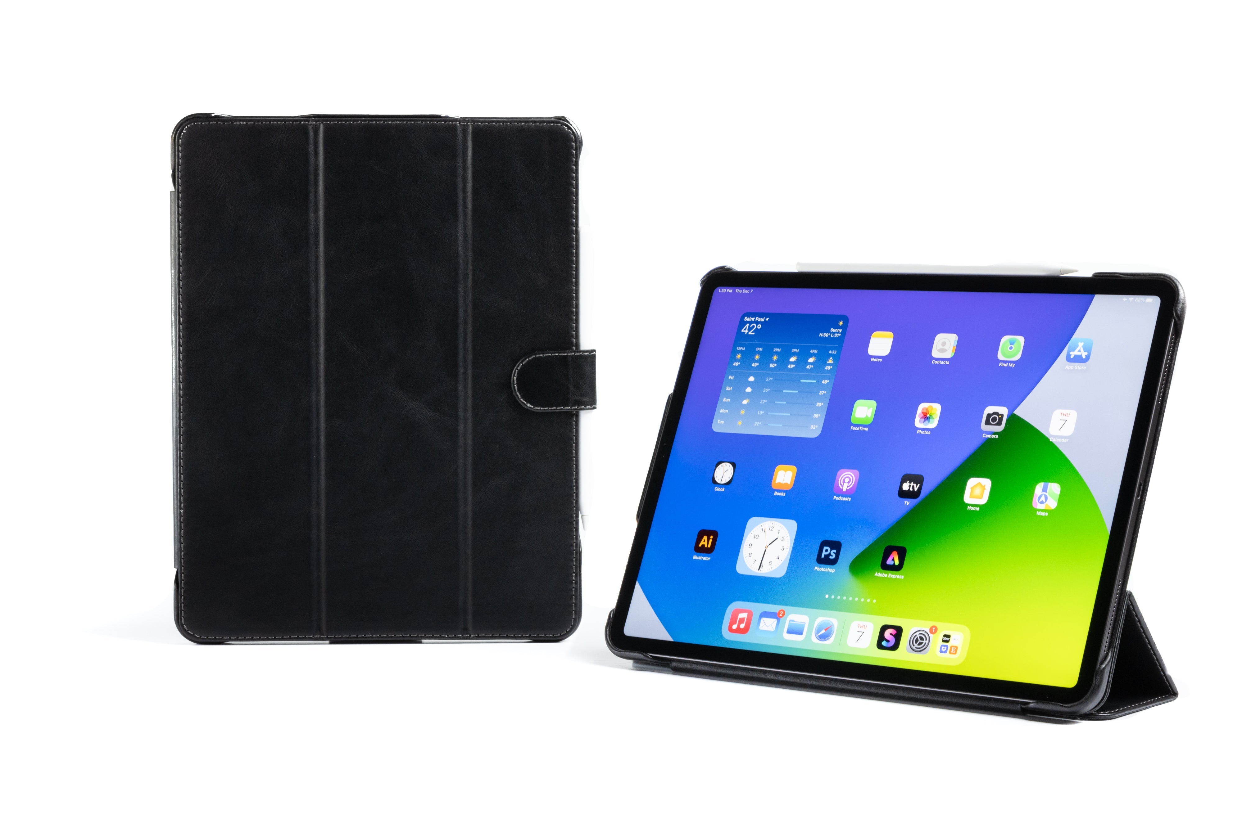 Leather tablet case outlets available in 3 sizes.