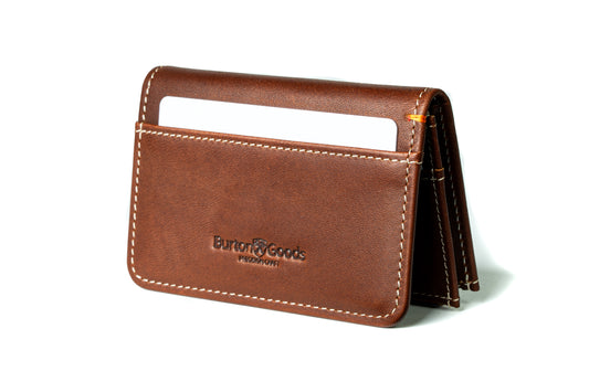 Ultra Compact Bi-Fold Leather Wallet