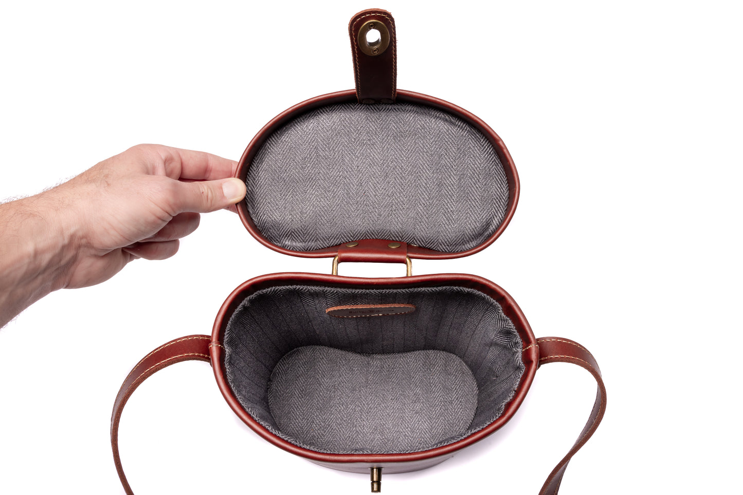 Leather Field Case For Vision Pro