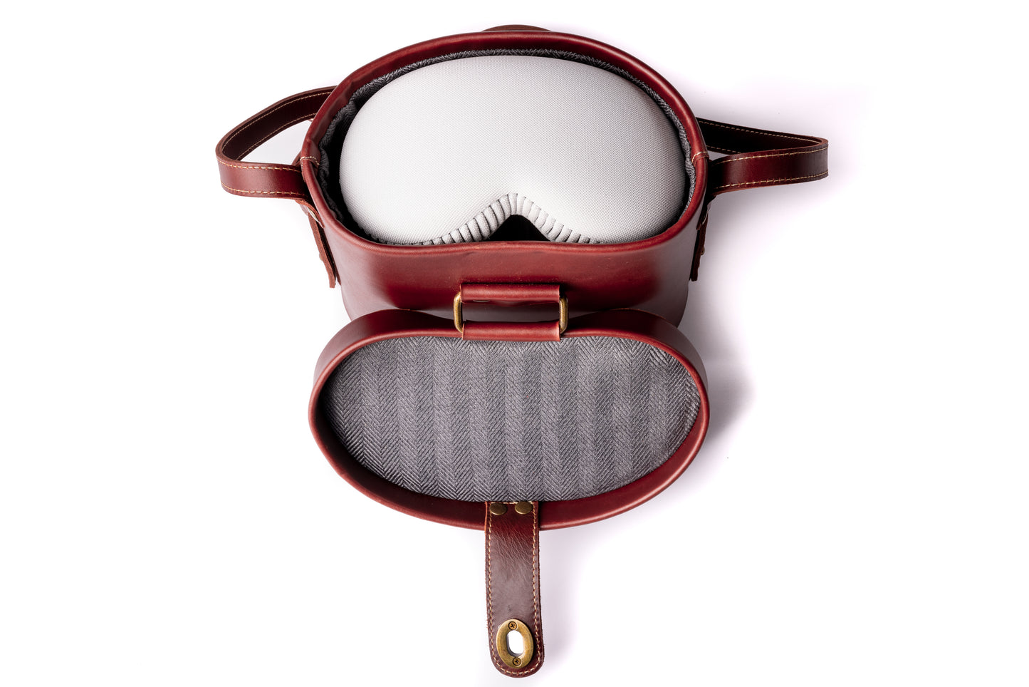 Leather Field Case For Vision Pro