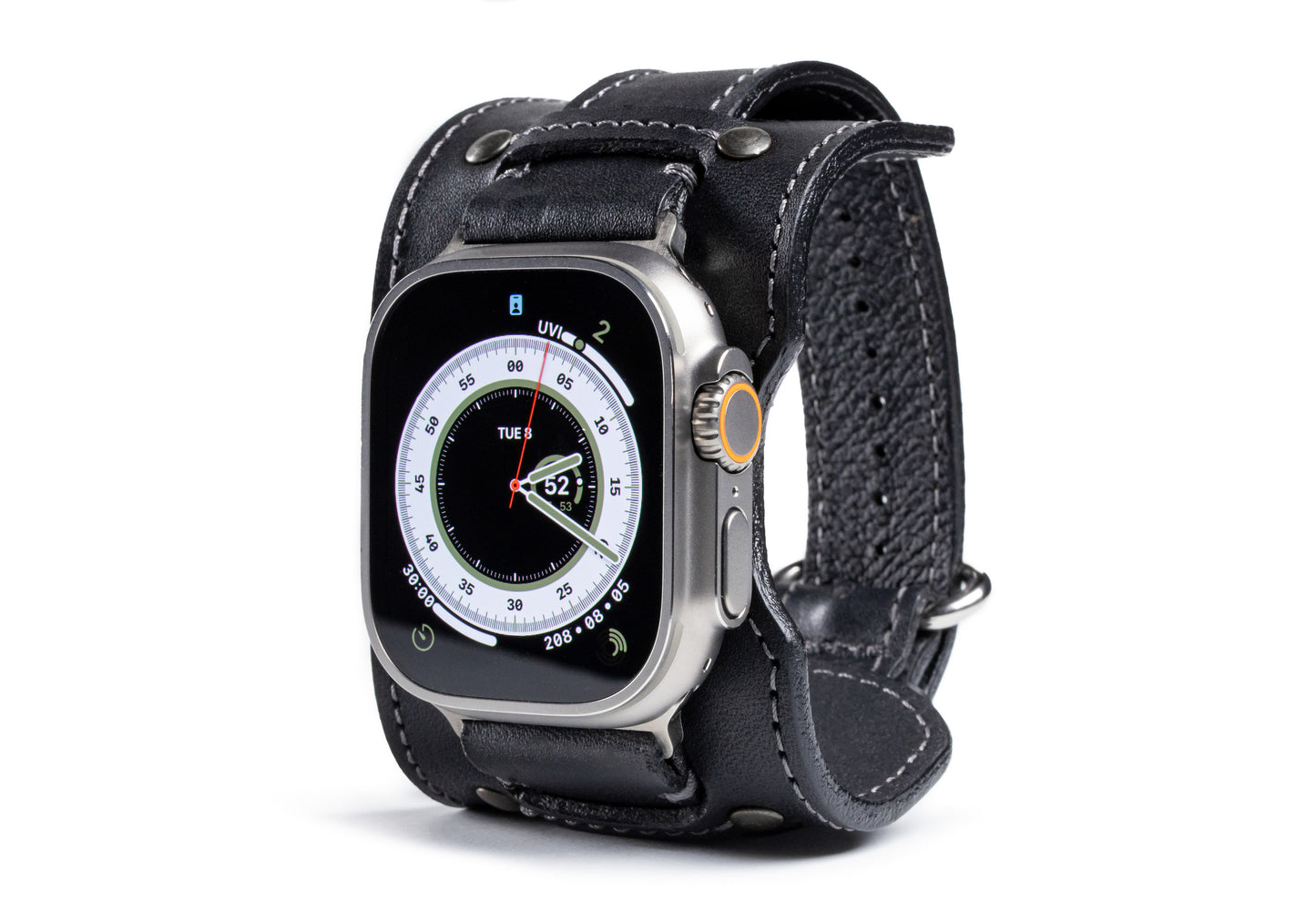 Vintage Leather Cuff For Apple Watch