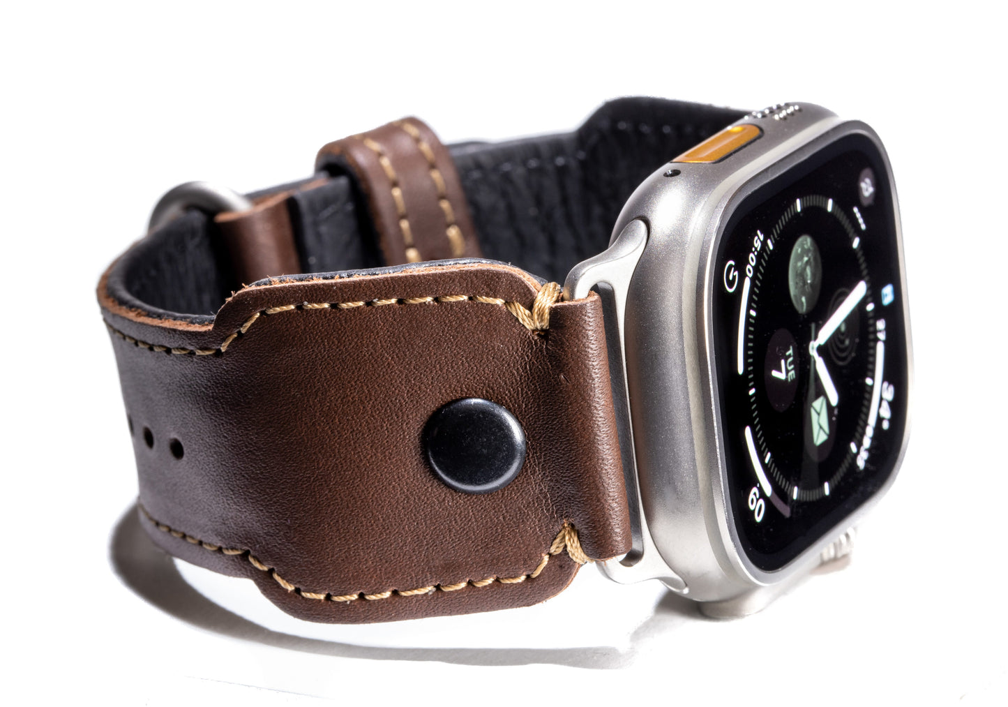 Burton Goods Apple Watch Band The Pilot Leather Strap For Apple Watch and Watch Ultra