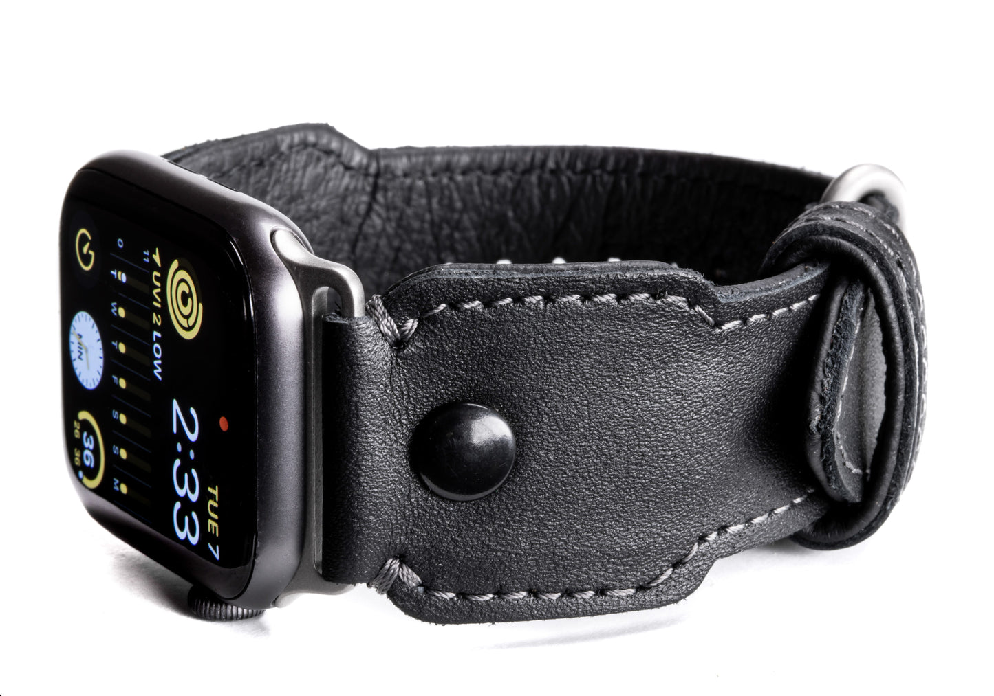 Burton Goods Apple Watch Band The Pilot Leather Strap For Apple Watch and Watch Ultra