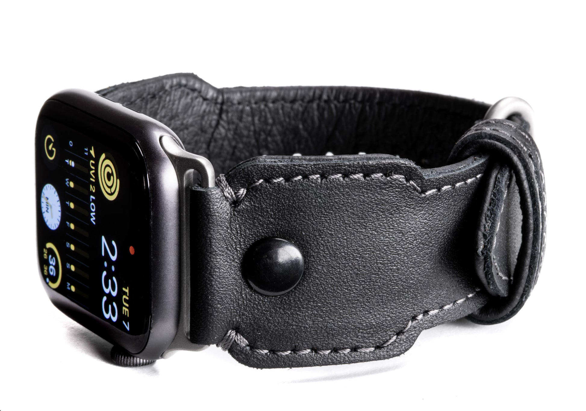 Burton Goods Apple Watch Band The Pilot Leather Strap For Apple Watch and Watch Ultra