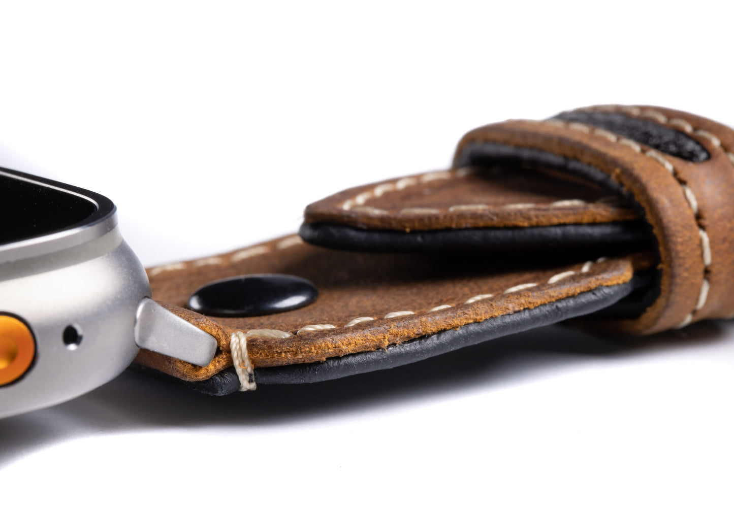 Burton Goods Apple Watch Band The Pilot Leather Strap For Apple Watch and Watch Ultra