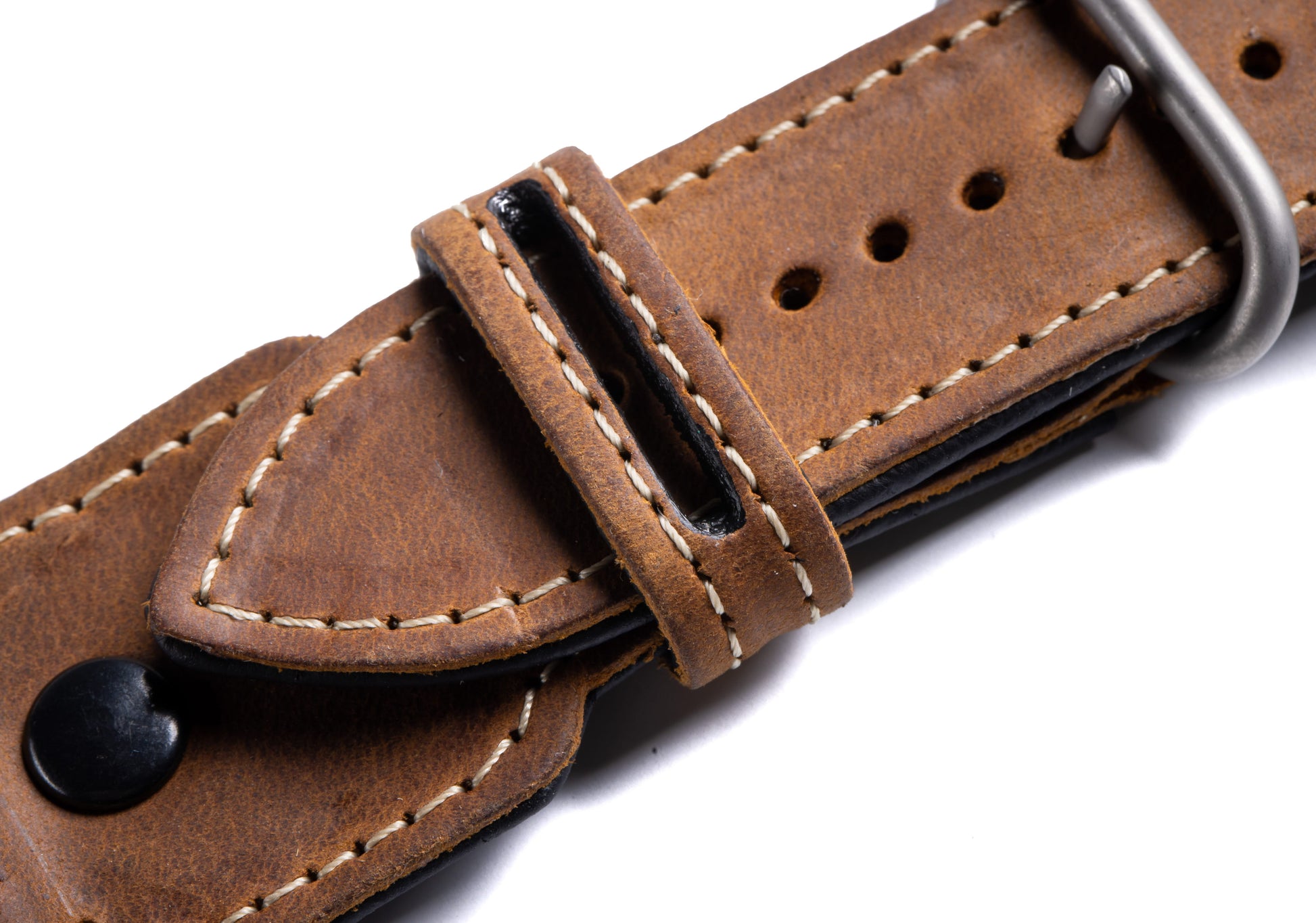 Burton Goods Apple Watch Band The Pilot Leather Strap For Apple Watch and Watch Ultra