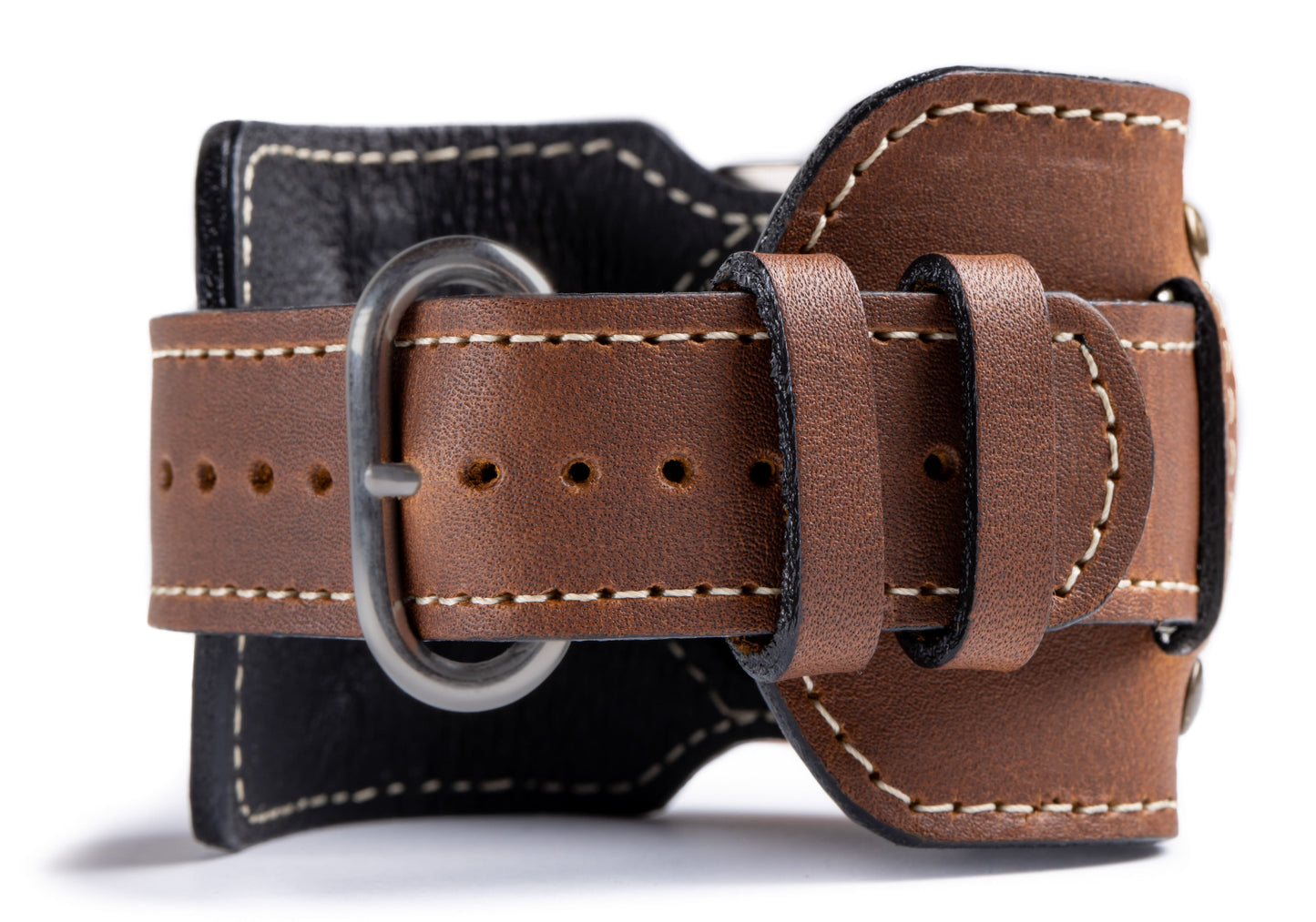 Burton Goods Apple Watch Band Vintage Leather Cuff For Apple Watch