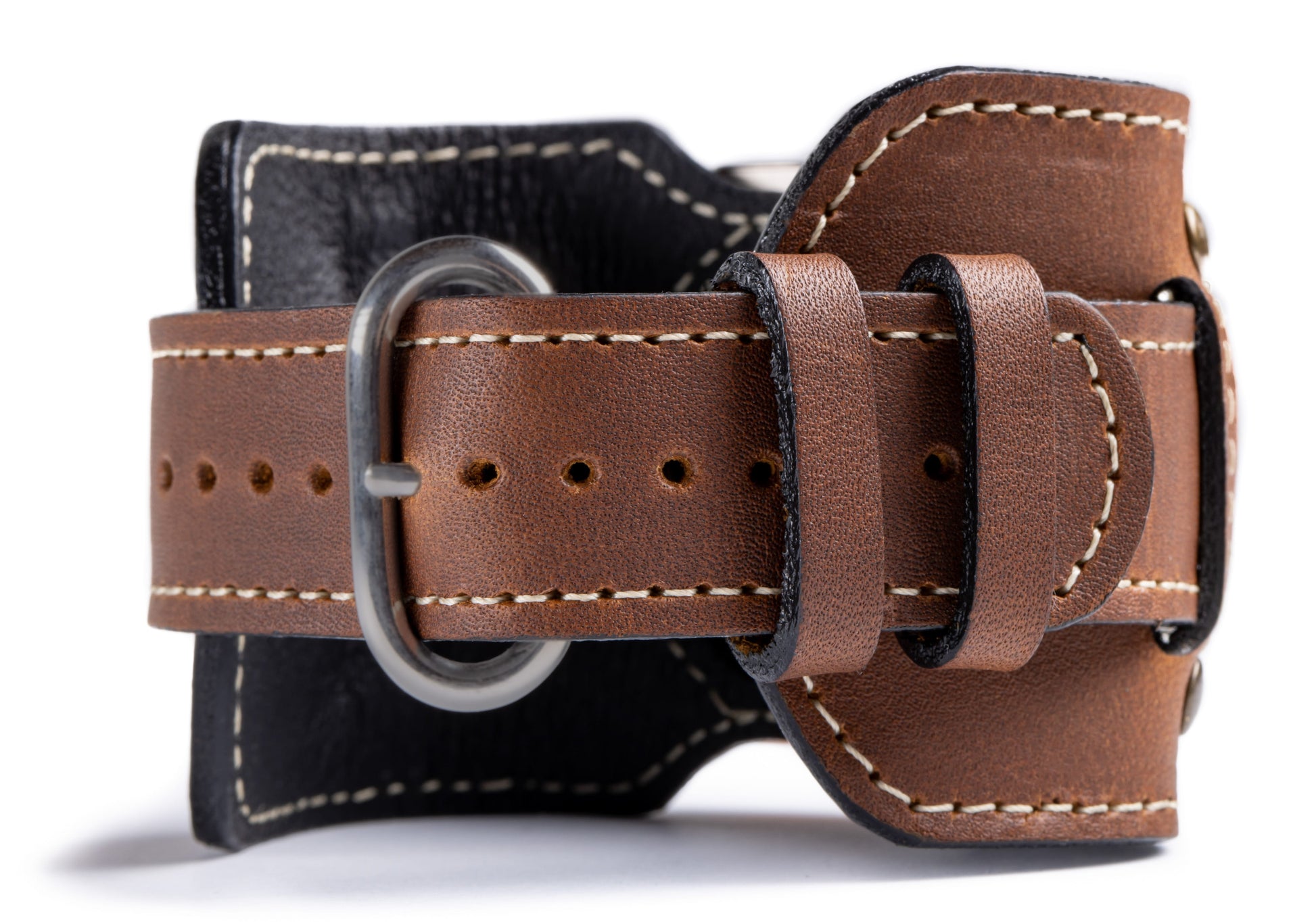 Burton Goods Apple Watch Band Vintage Leather Cuff For Apple Watch