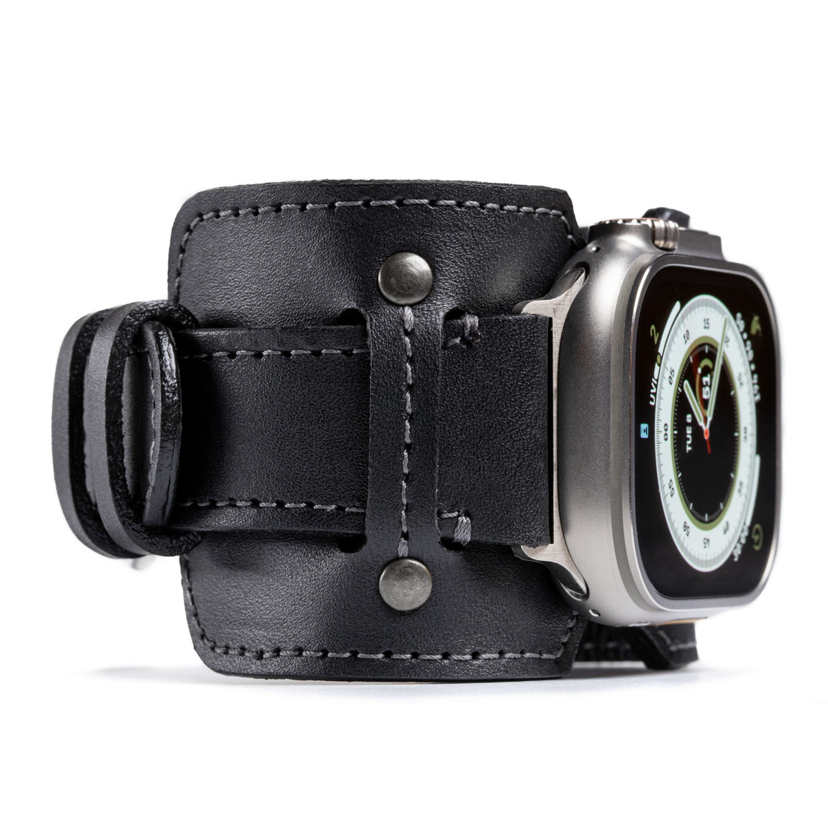 Apple Watch Ultra Leather Bands | Burton Goods | Minneapolis 