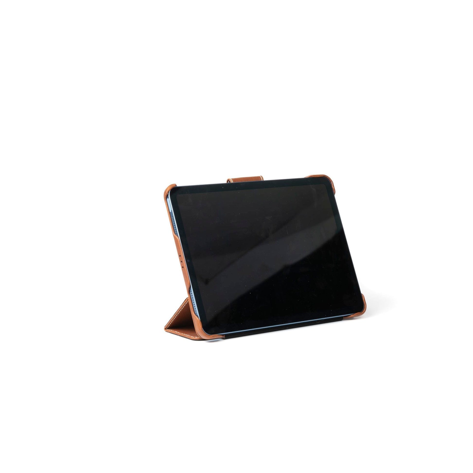 Burton Goods iPad Case Light Mahogany Classic Leather iPad Air Case