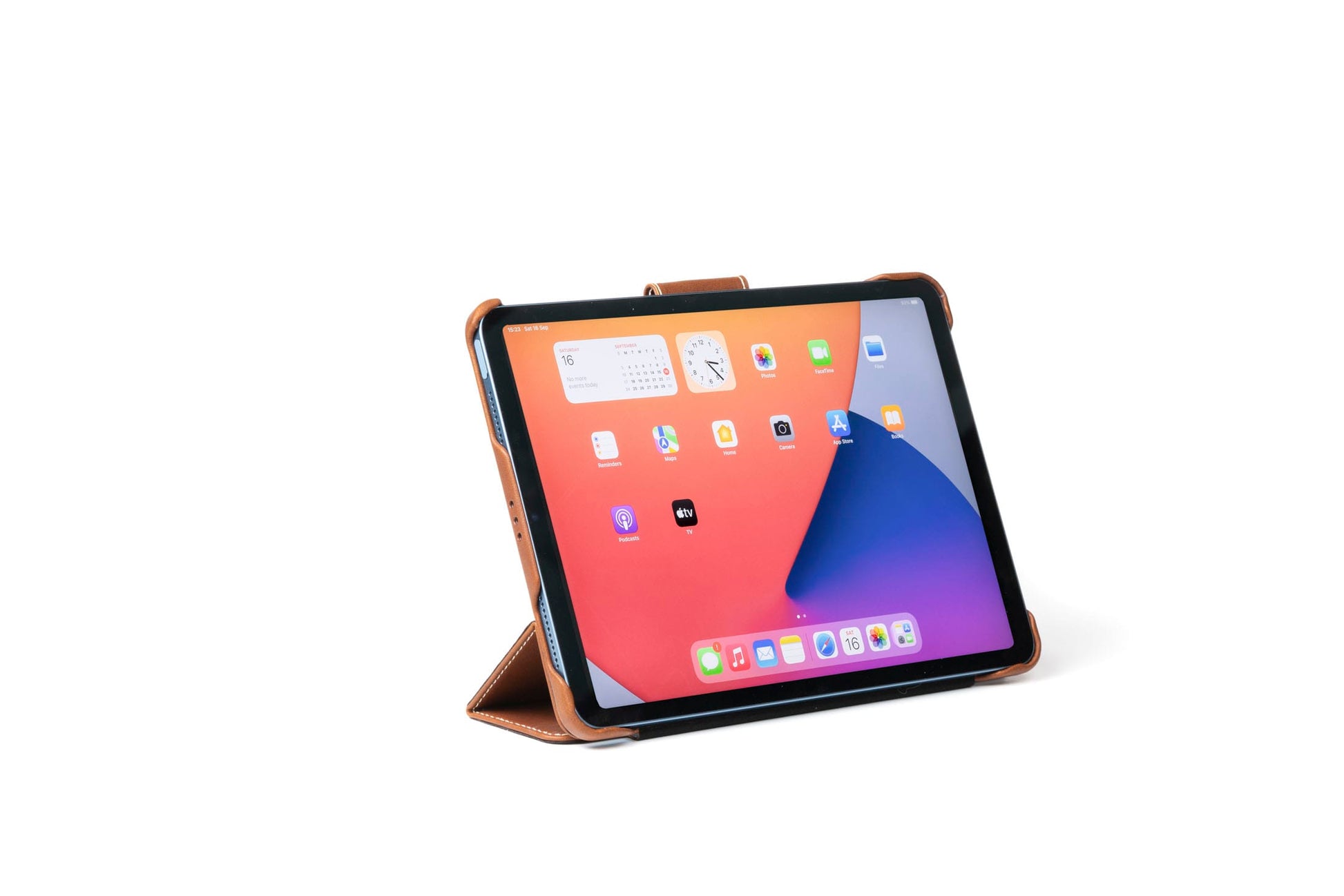 Burton Goods iPad Case Light Mahogany Classic Leather iPad Pro 11" / iPad Air Case