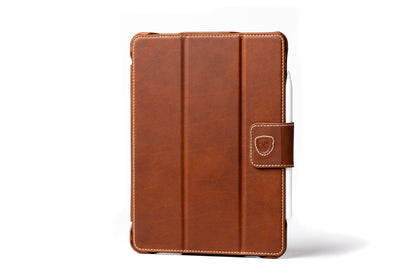 Burton Goods iPad Case Light Mahogany Classic Leather iPad Pro 11" / iPad Air Case