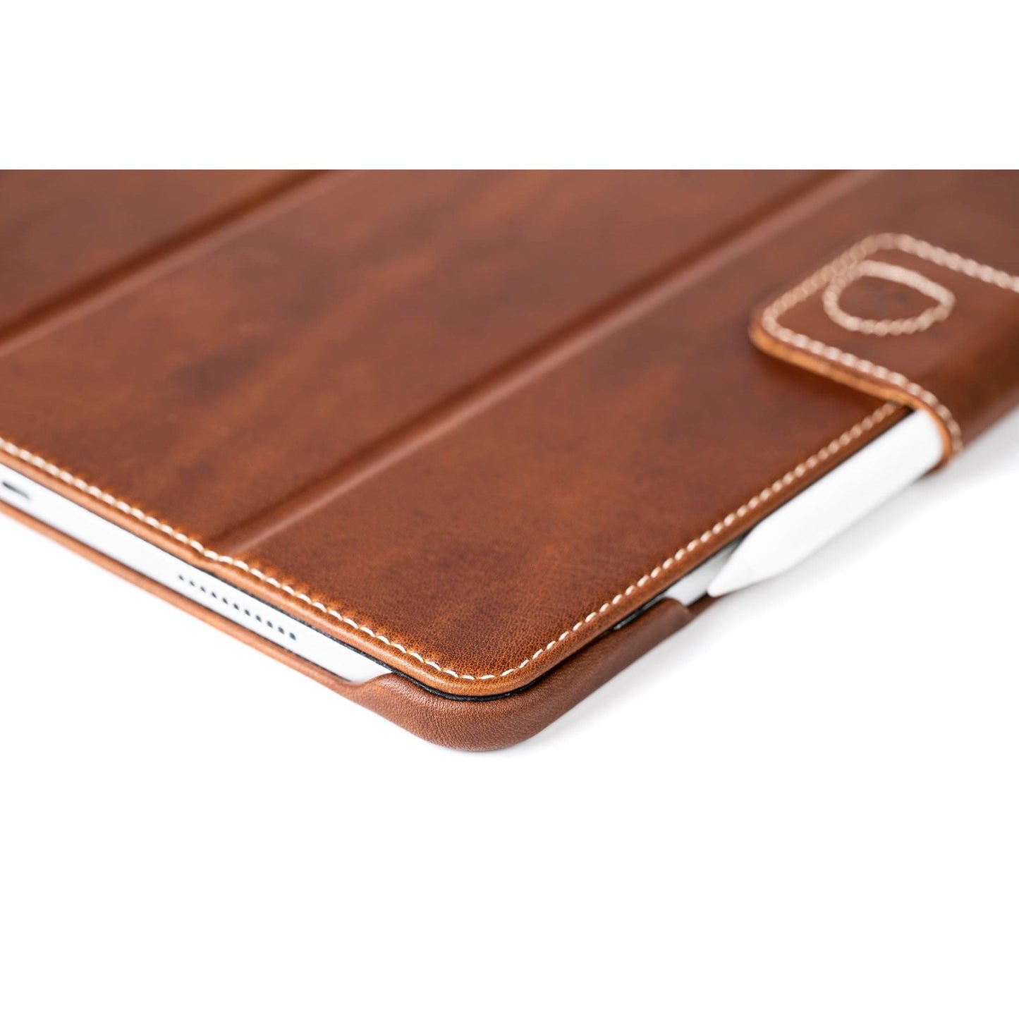 Burton Goods iPad Case Mahogany Classic Leather iPad Pro 12.9 Case