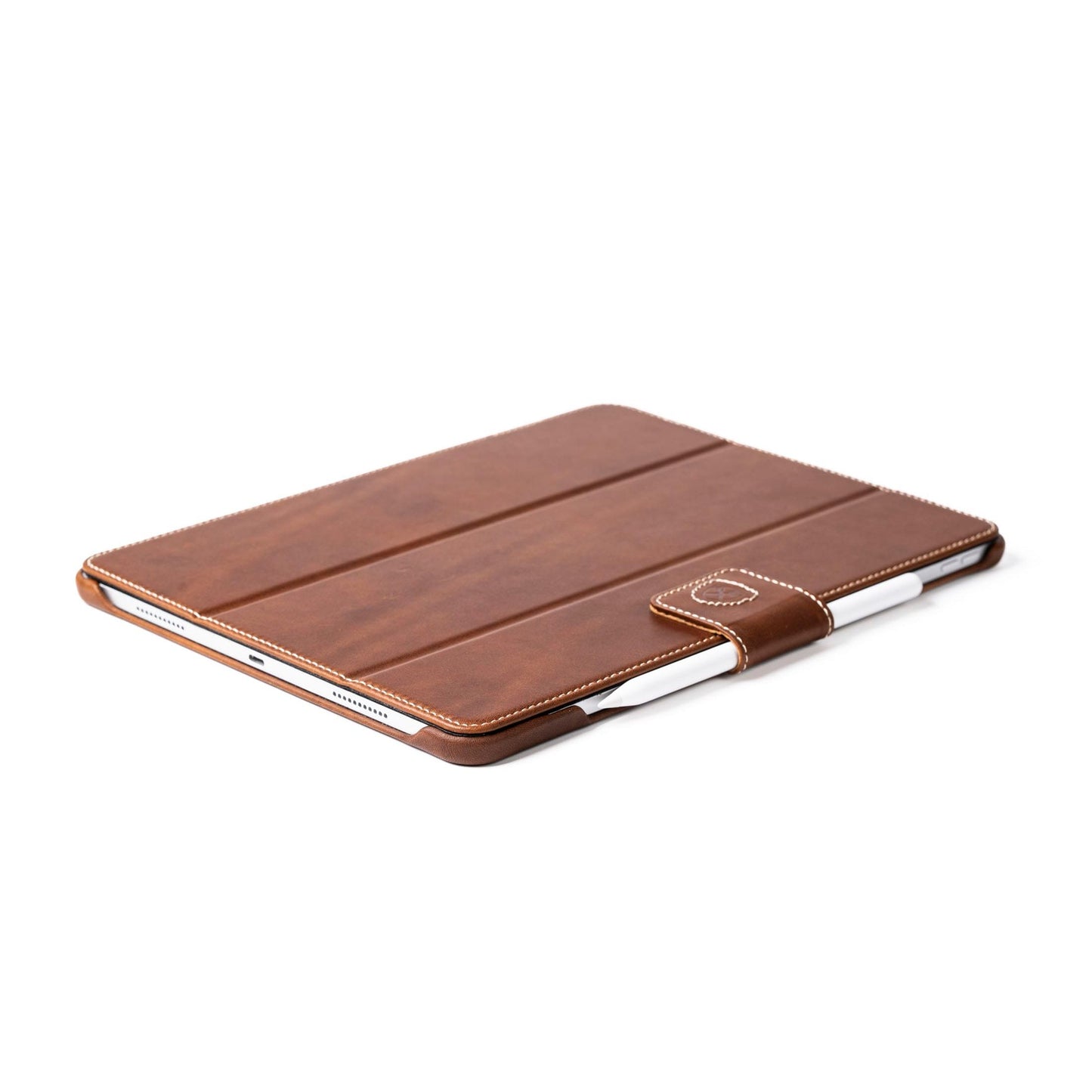 Burton Goods iPad Case Mahogany Classic Leather iPad Pro 12.9 Case