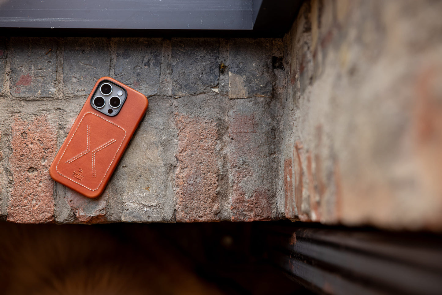 Burton Goods iPhone Case Heritage Leather Case For iPhone 16 Pro