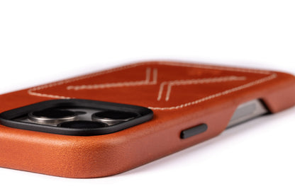 Burton Goods iPhone Case Heritage Leather Case For iPhone 16 Pro