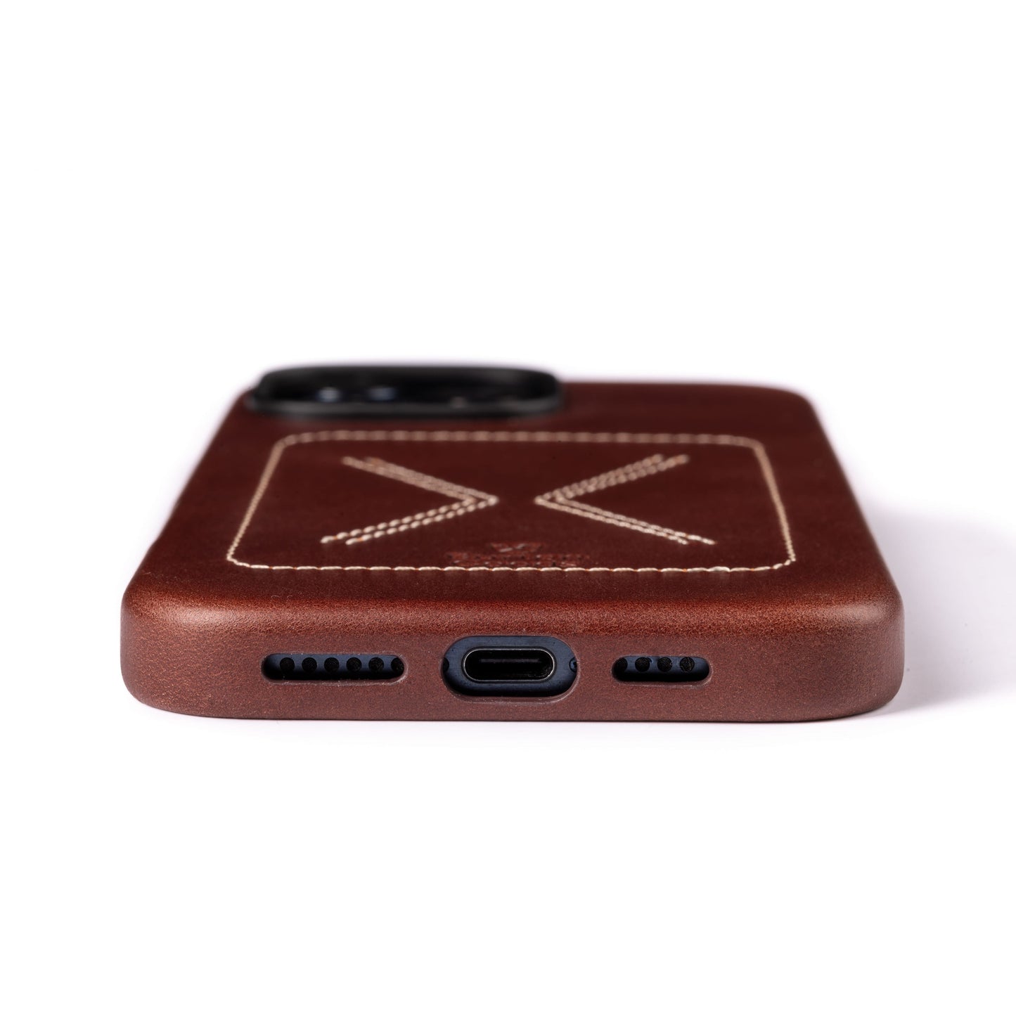 Burton Goods iPhone Case Heritage Leather Case For iPhone 16 Pro Max