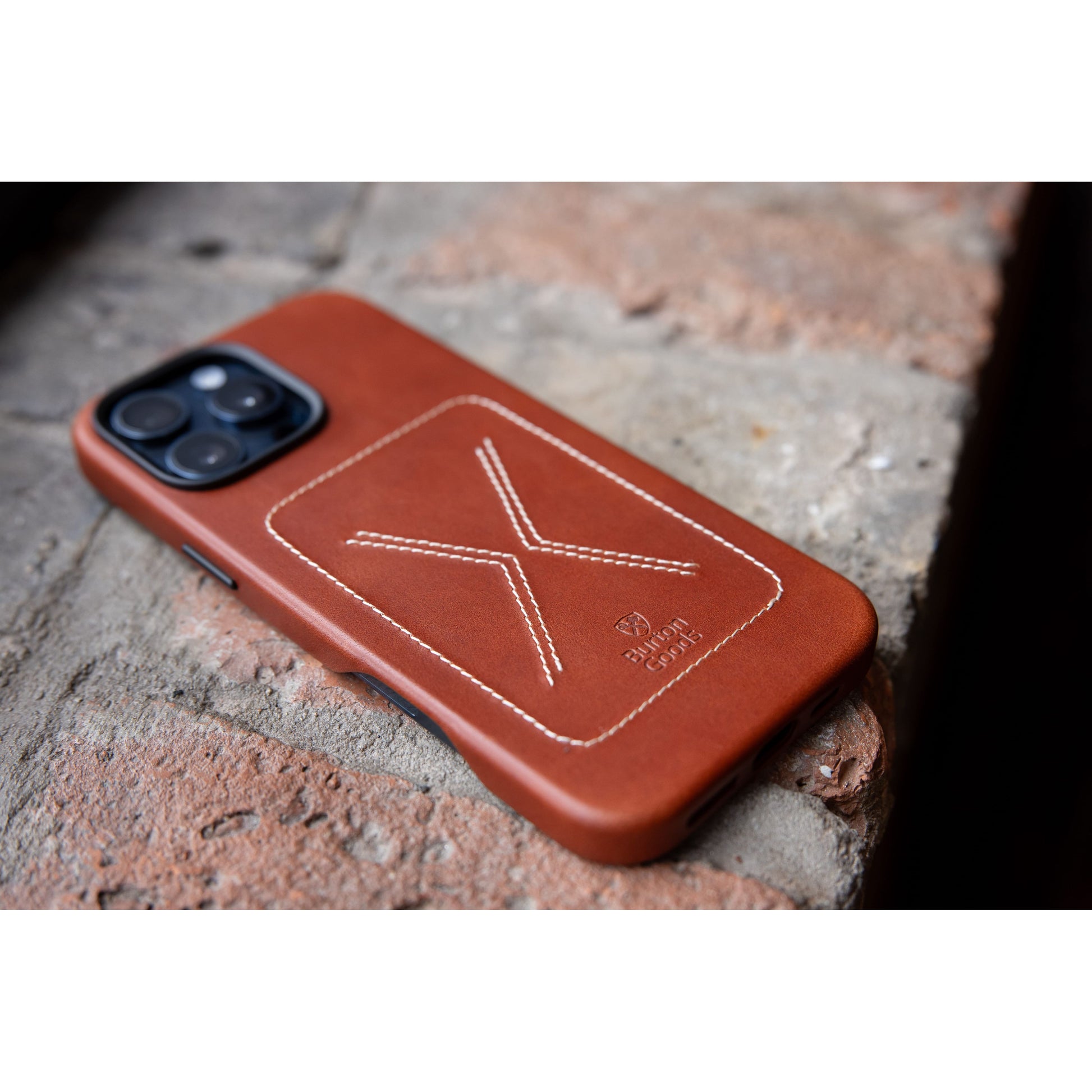 Burton Goods iPhone Case Heritage Leather Case For iPhone 16 Pro Max