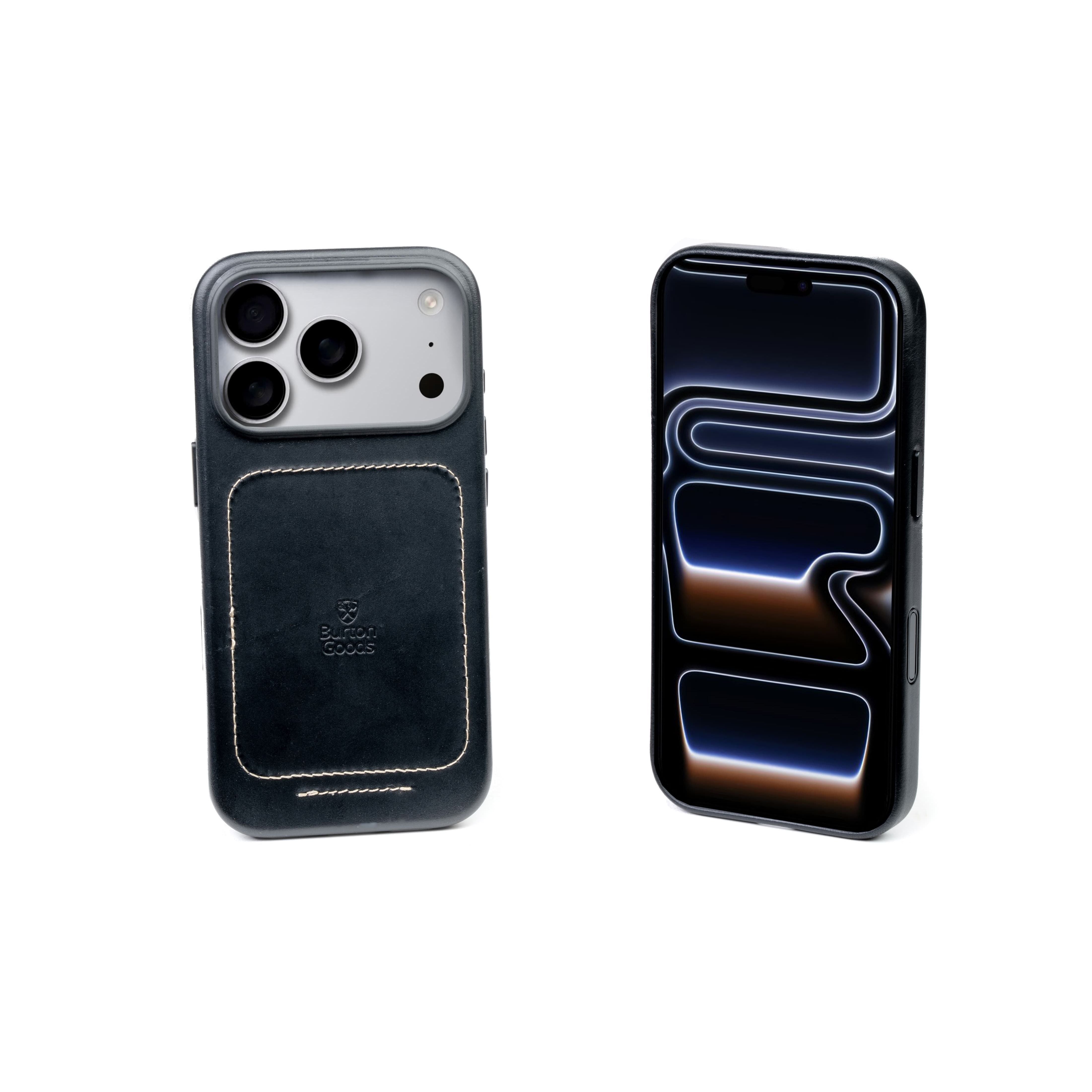 Heritage Leather Case For iPhone 17 Pro | Burton Goods