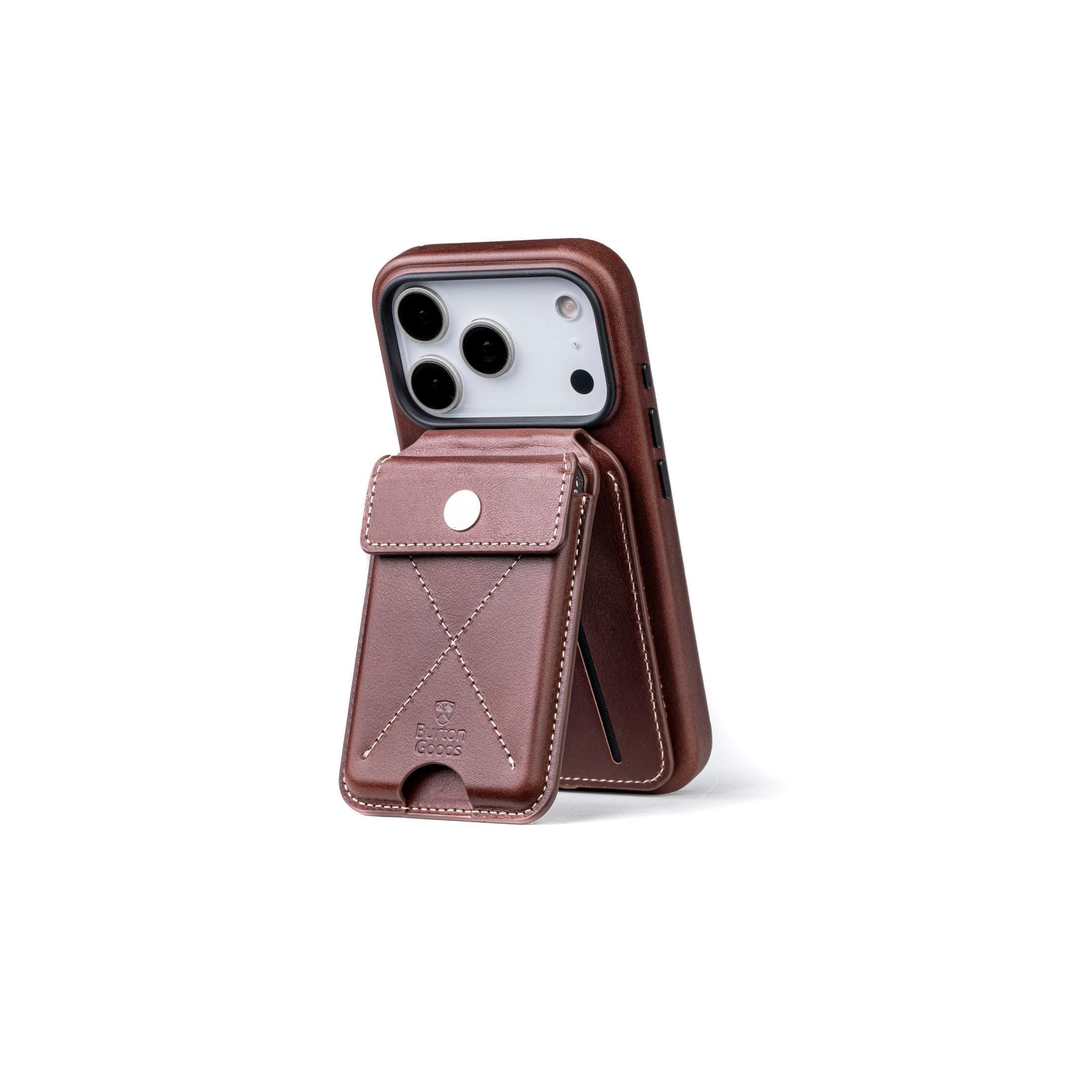 Heritage Leather Case For iPhone 17 Pro | Burton Goods