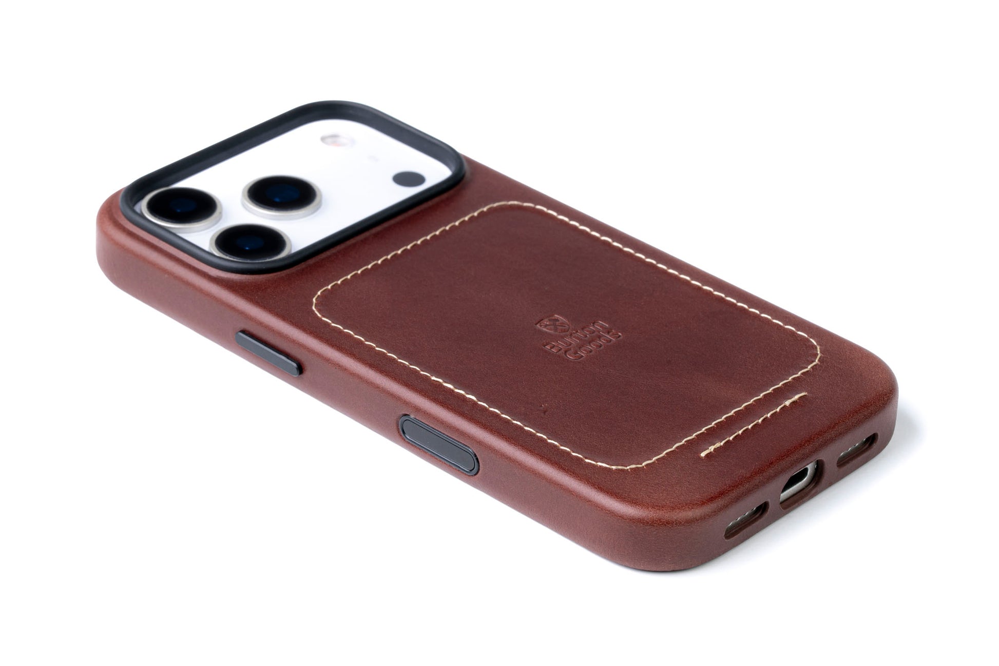 Burton Goods iPhone Case Heritage Leather Case For iPhone 17 Pro