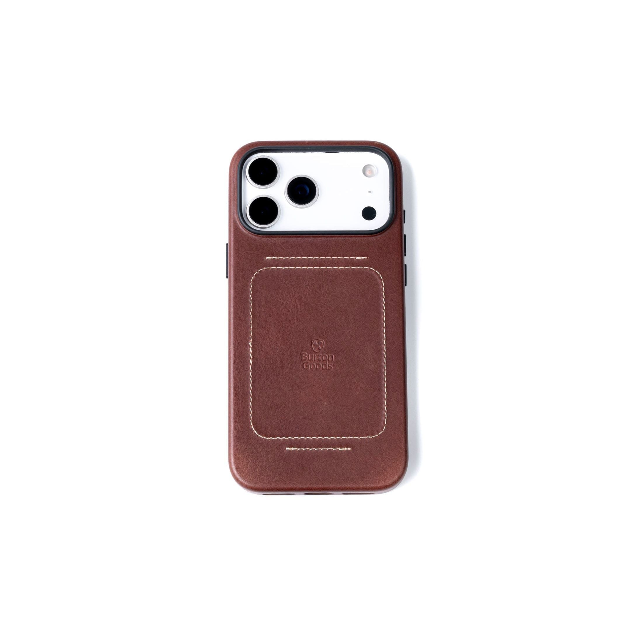 Heritage Leather Case iPhone 17 Pro Max | Burton Goods