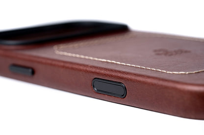 Burton Goods iPhone Case Heritage Leather Case For iPhone 17 Pro Max