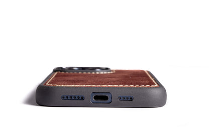 Burton Goods iPhone Case Leather Case For iPhone 15 Pro
