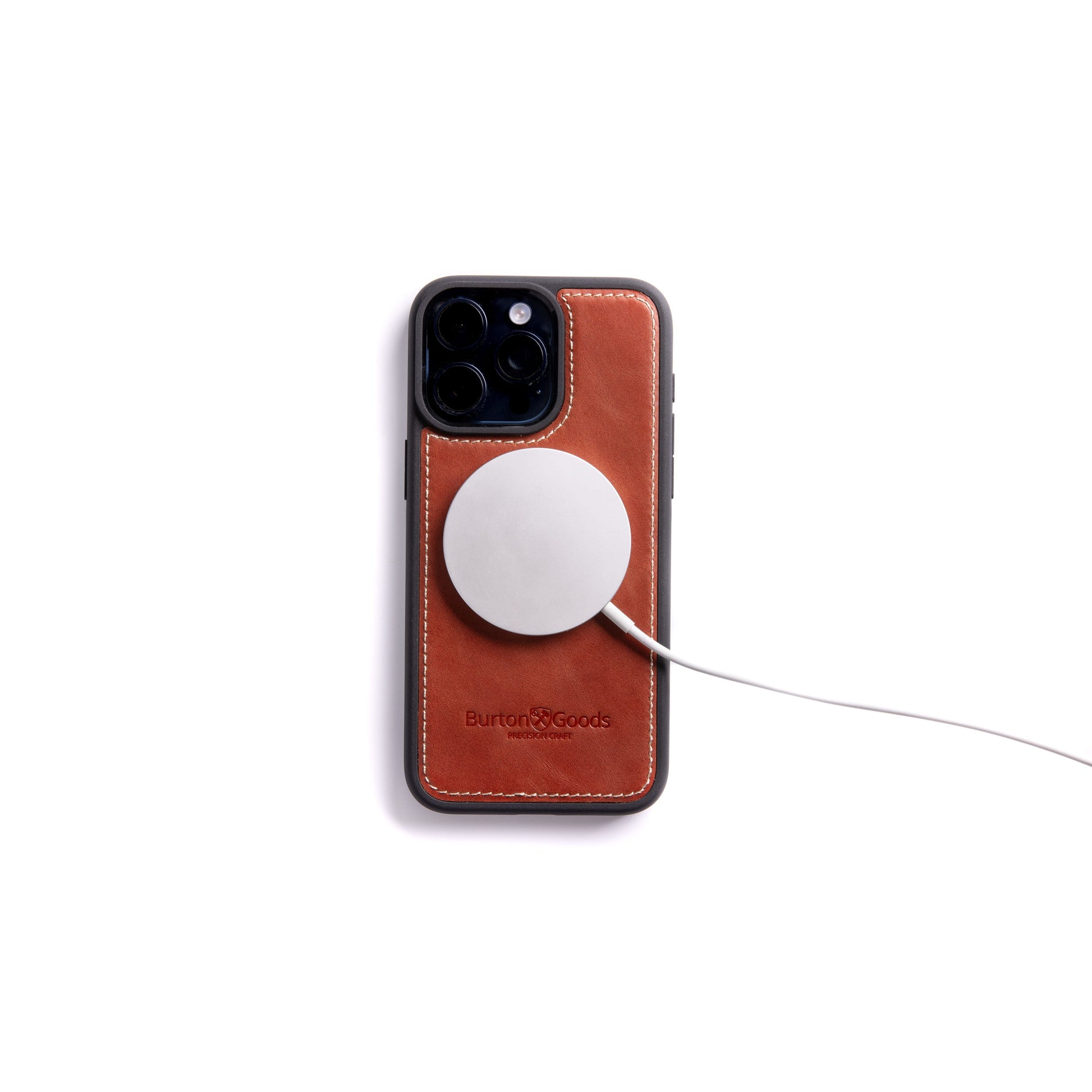 Burton Goods iPhone Case Leather Case For iPhone 15 Pro Max